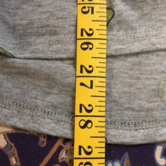 ZOE+LIV Avocado Tee XL Gray Short sleeves Make your statement! - Picture 7 of 8